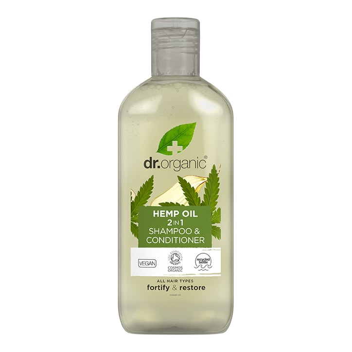 Dr Organic Hemp 2 in 1 Shampoo 265ml